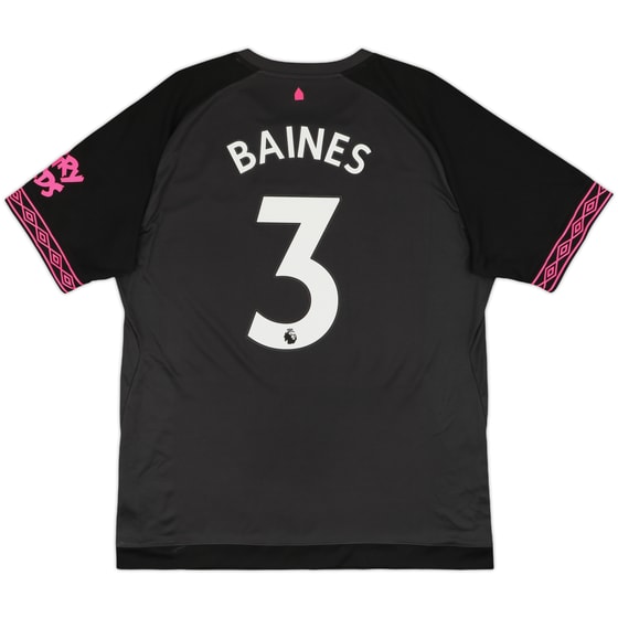 2018-19 Everton Away Shirt Baines #3 - 10/10 - (XL)
