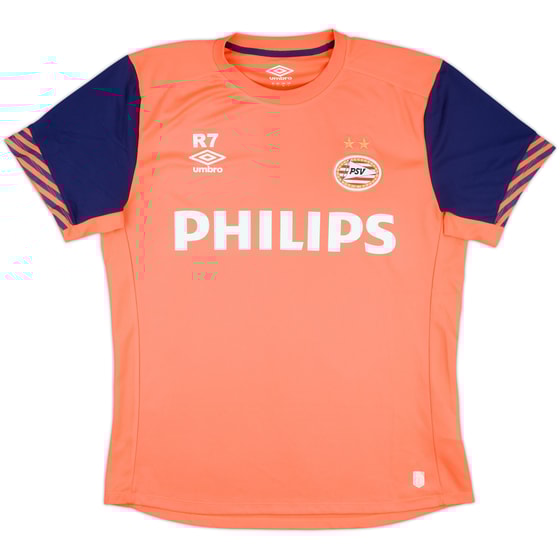 2015-16 PSV Umbro Reserves Player Issue Training Shirt #7 - 10/10 - (L)