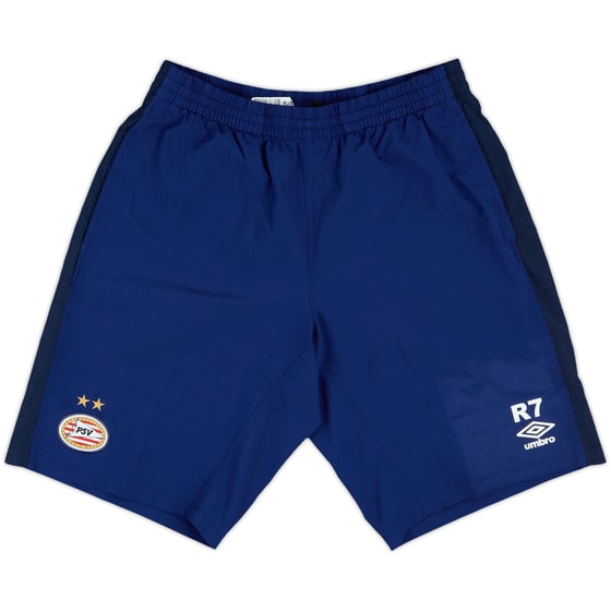 2017-18 PSV Eindhoven Umbro Reserve Player Issue Training Shorts #7 - 9/10 - (L)