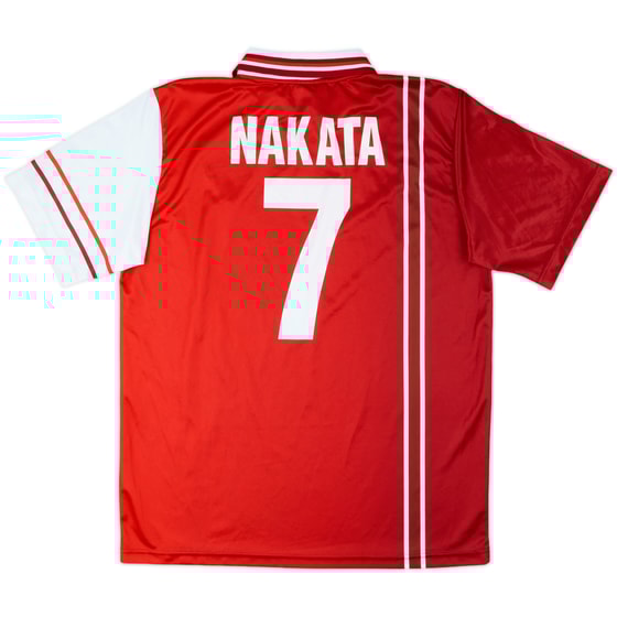 1998-99 Perugia Home Shirt Nakata #7 - 10/10 - (XL)