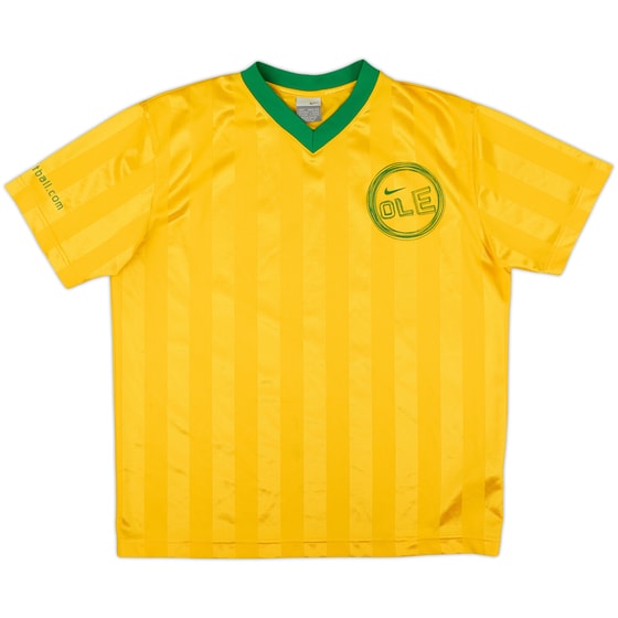 2004-06 Nike 'Joga Bonito' Training Shirt - 9/10 - (L)