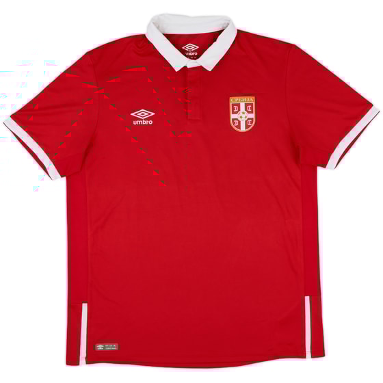 2016-17 Serbia Home Shirt - 9/10 - (XL)