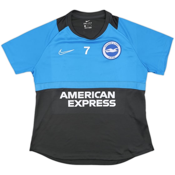 2020-21 Brighton Nike Player Issue Training Shirt #7 - 9/10 - (L)
