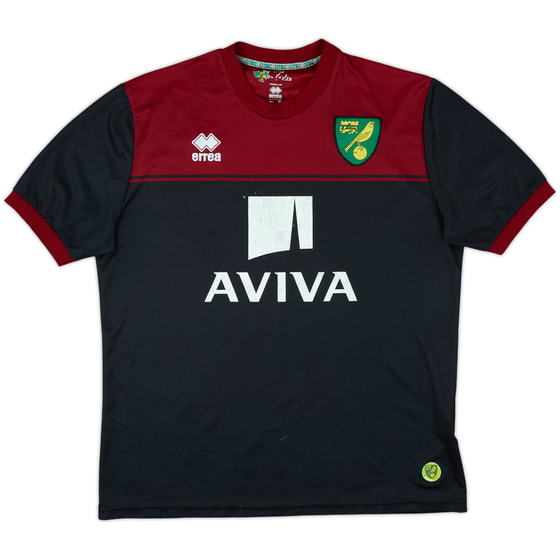 2014-15 Norwich City Errea Training Shirt - 5/10 - (XL)