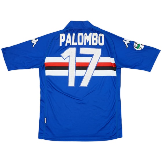 2008-09 Sampdoria Home Shirt Palombo #17 - 6/10 - (XL)