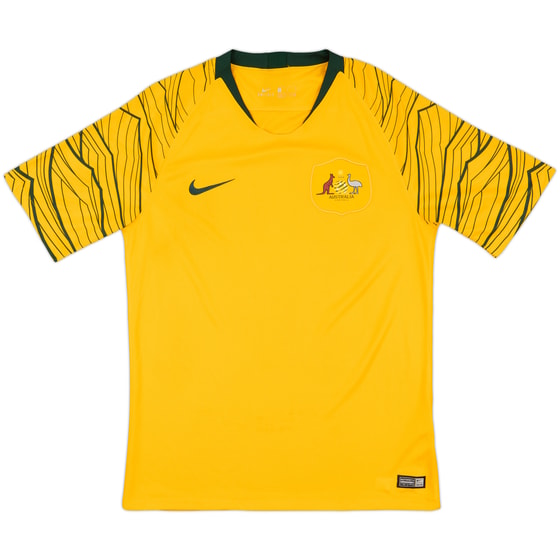 2018-20 Australia Home Shirt - 9/10 - (M)