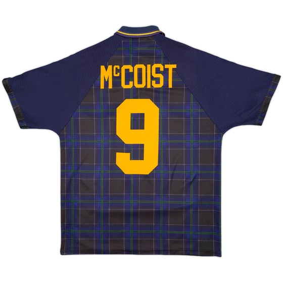 1994-96 Scotland Home Shirt McCoist #9 - 8/10 - (L)