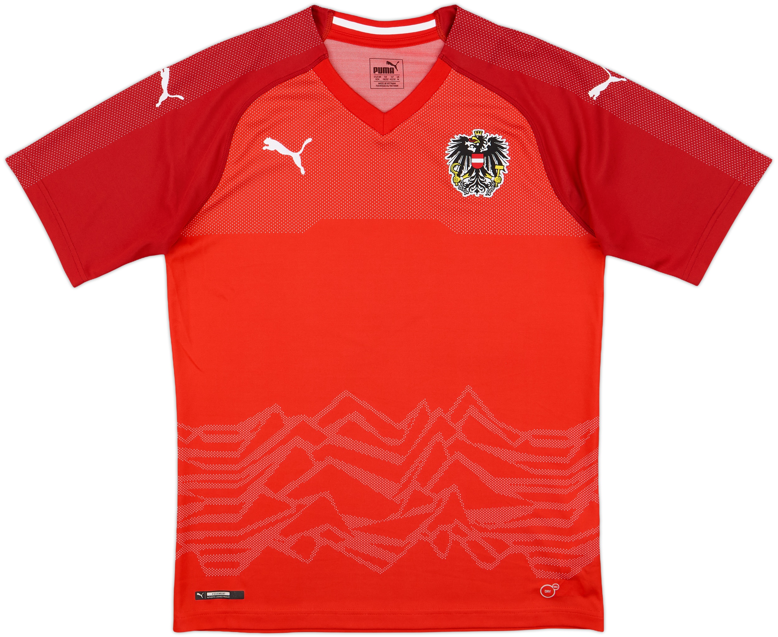 2018-19 Austria Home Shirt - 9/10 - (M)