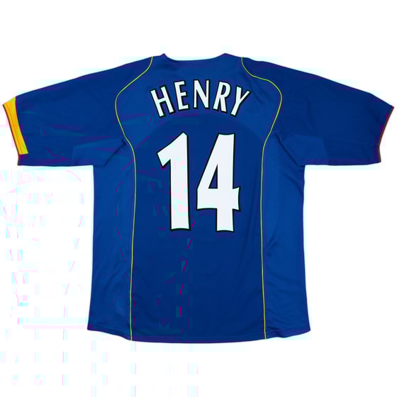 2004-06 Arsenal Away Shirt Henry #14 - 8/10 - (XL)