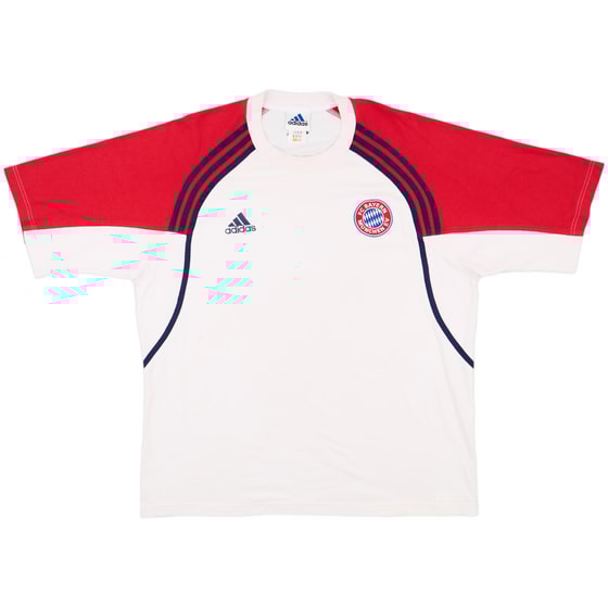 2000-01 Bayern Munich adidas Cotton Tee - 7/10 - (XL)