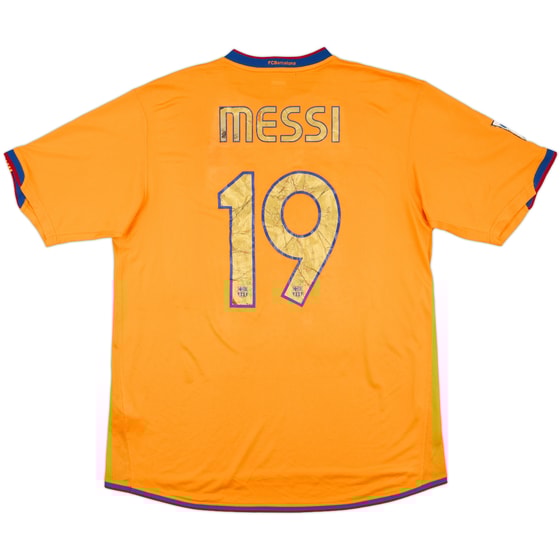 2006-08 Barcelona Away Shirt Messi #19 - 5/10 - (XL)