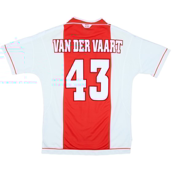 1999-00 Ajax Home Shirt Van Der Vaart #43 - 9/10 - (M)
