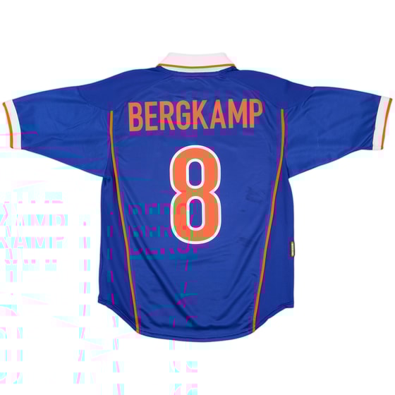1998-00 Netherlands Away Shirt Bergkamp #8 - 8/10 - (S)