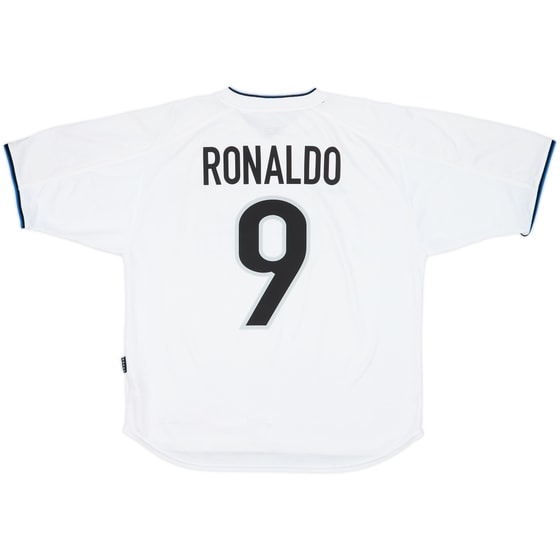 1999-00 Inter Milan Away Shirt Ronaldo #9 - 9/10 - (M)