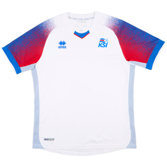 2018-19 Iceland Away Shirt - 7/10 - (XXL)