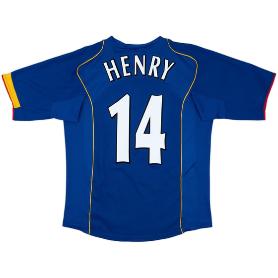 2004-06 Arsenal Away Shirt Henry #14 - 8/10 - (XL)