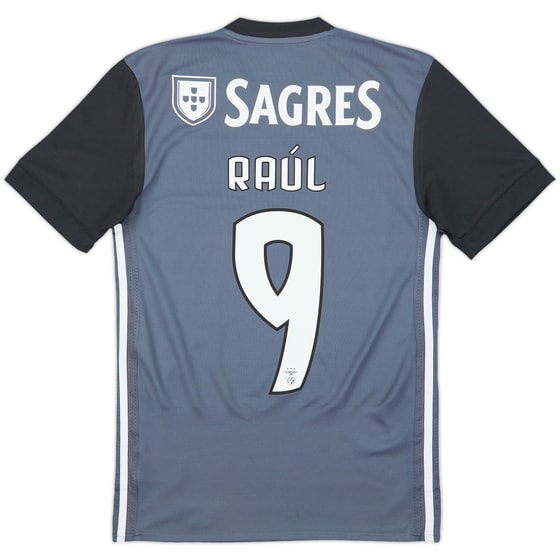 2017-18 Benfica Away Shirt Raul #9 - 10/10 - (XS)