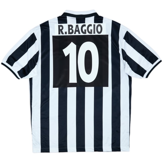 1994-95 Juventus Home Shirt R.Baggio #10 - 9/10 - (L)