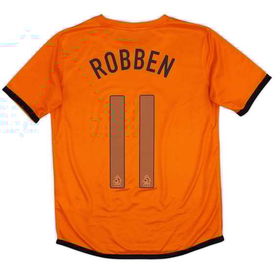2012-13 Netherlands Home Shirt Robben #11 - 8/10 - (XL.Boys)