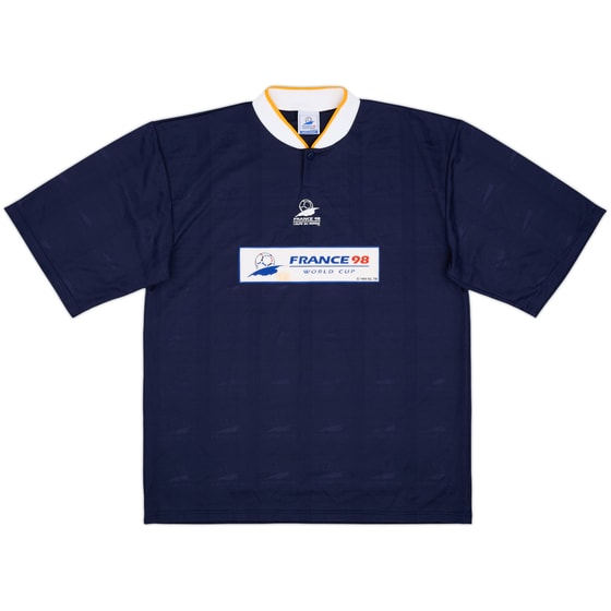 1998 France Coupe du Monde Training Shirt - 7/10 - (L)