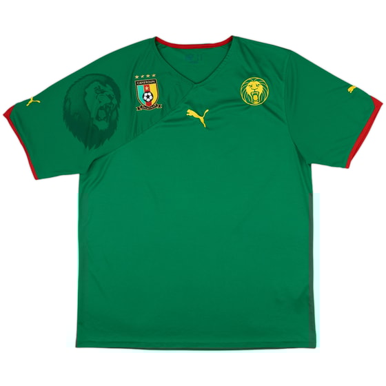 2010-11 Cameroon Home Shirt - 8/10 - (L)