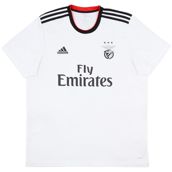 2018-19 Benfica Away Shirt - 7/10 - (XL)
