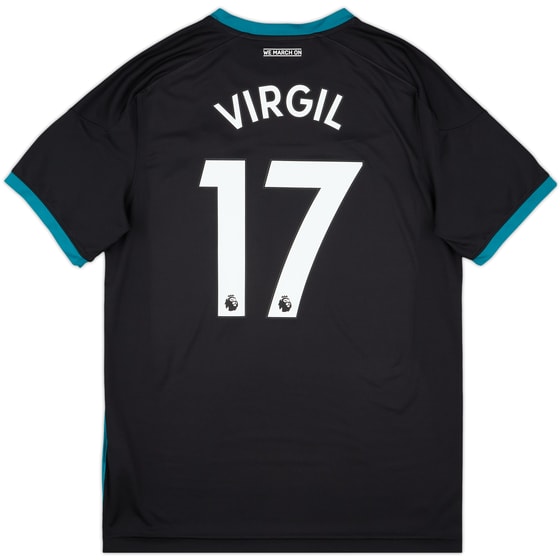 2017-18 Southampton Away Shirt Virgil #17 - 9/10 - (L)