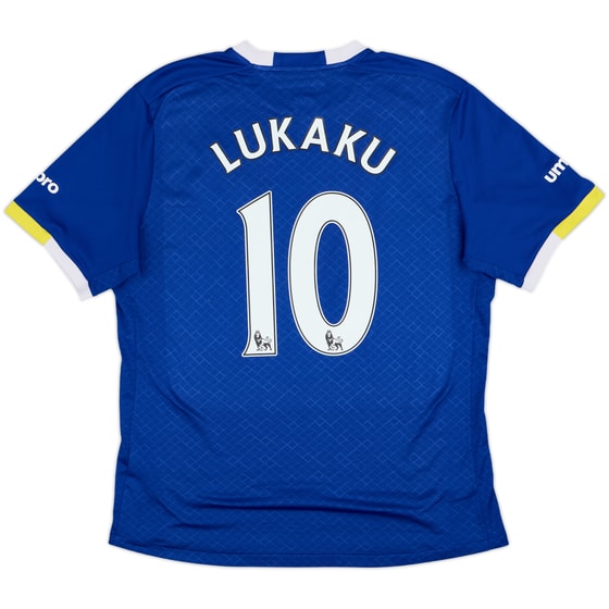 2016-17 Everton Home Shirt Lukaku #10 - 9/10 - (L)