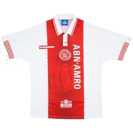 1997-98 Ajax 'School of Excellence' Home Shirt - 8/10 - (L)