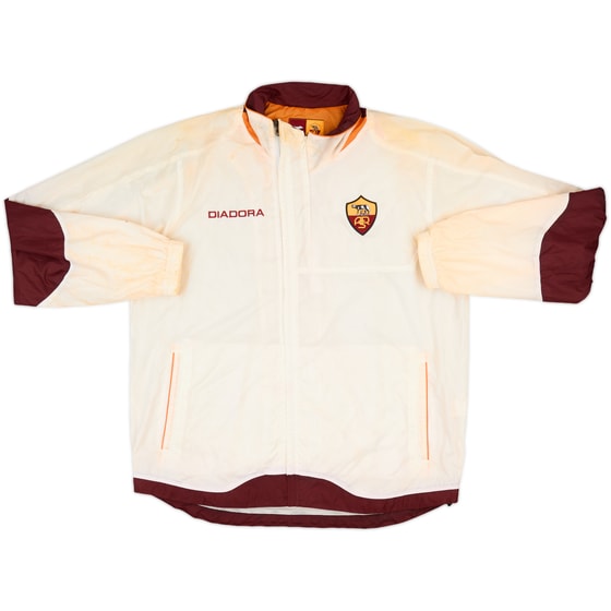 2006-07 Roma Diadora Track Jacket - 3/10 - (L)