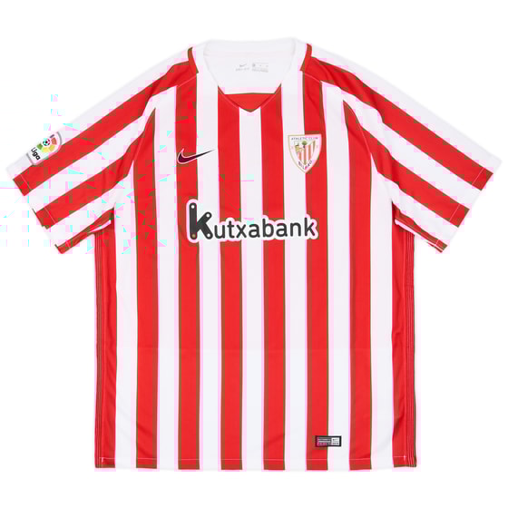 2016-17 Athletic Bilbao Home Shirt - 8/10 - (XL)