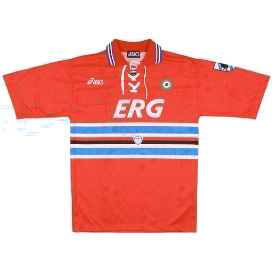 1994-95 Sampdoria Signed Third Shirt #10 (Mancini) - 8/10 - (XL)