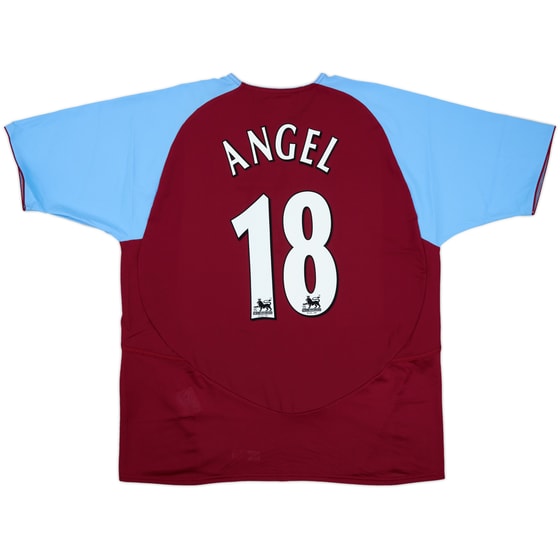 2003-04 Aston Villa Home Shirt Angel #18 (L)