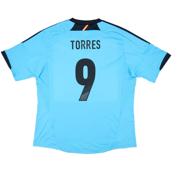2012-14 Spain Away Shirt Torres #9 (XL)