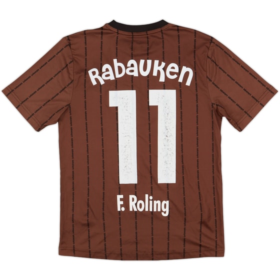 2012-13 St Pauli Basic Home Shirt F.Roling #11 - 9/10 - (L.Boys)