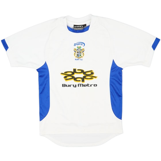 2003-04 Bury Home Shirt - 5/10 - (L.Boys)