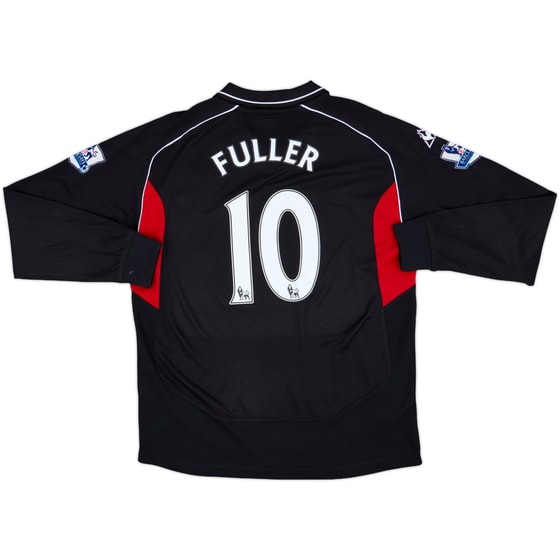 2009-10 Stoke City Away L/S Shirt Fuller #10 - 7/10 - (L)
