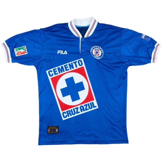 1999-00 Cruz Azul Home Shirt - 9/10 - (XL)