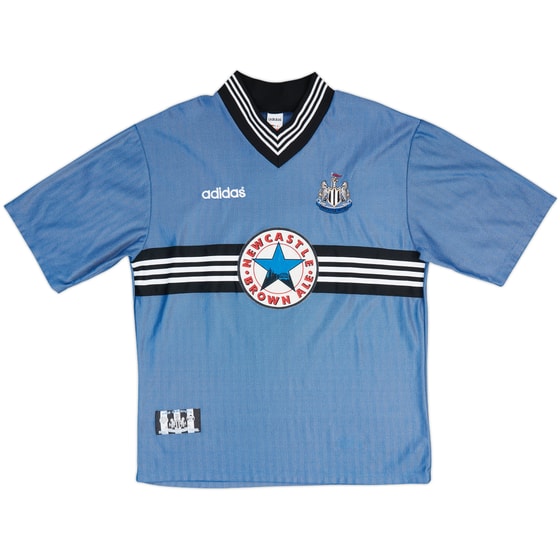 1996-97 Newcastle Away Shirt #9 - 8/10 - (XL)