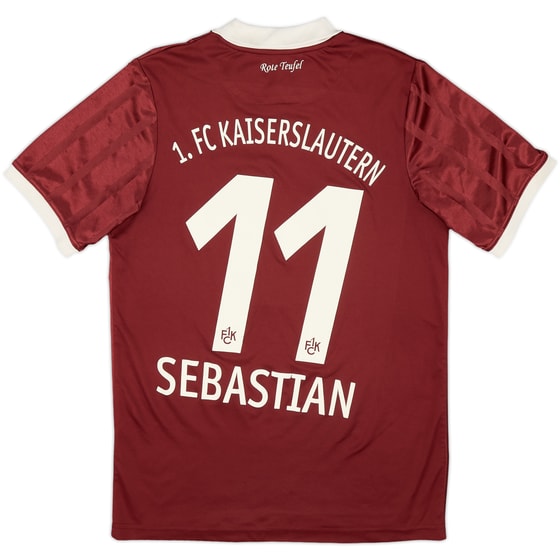 2010-11 Kaiserslautern Home Shirt Sebastian #11 - 6/10 - (S)