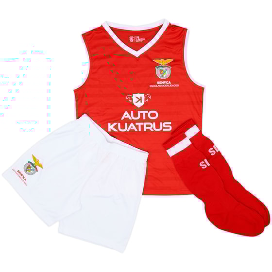 2010s Benfica Basketball 'Escolas Modalidades' Full Kit - 10/10 - (M.Boys)