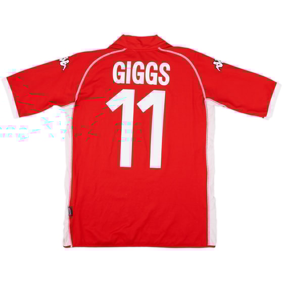 2002-04 Wales Home Shirt Giggs #11 - 5/10 - (M)