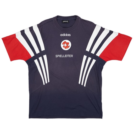 1996-98 Switzerland adidas Cotton Tee - 6/10 - (XL)