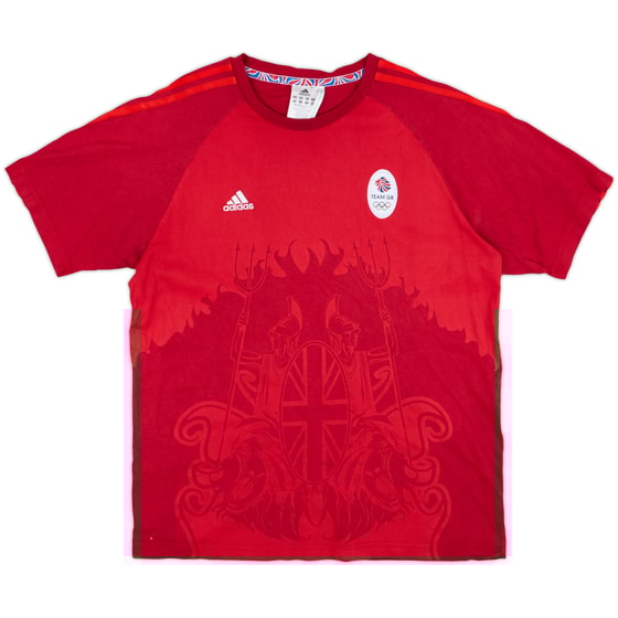 2012 Team GB adidas Cotton Tee - 9/10 - (M)