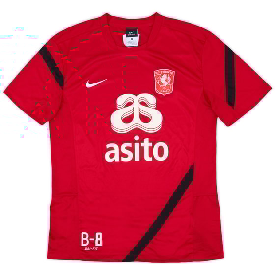 2012-13 FC Twente Player Issue Nike Training Shirt B-8 - 8/10 - (M)
