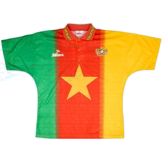 1994-95 Cameroon Home Shirt - 8/10 - (XL)