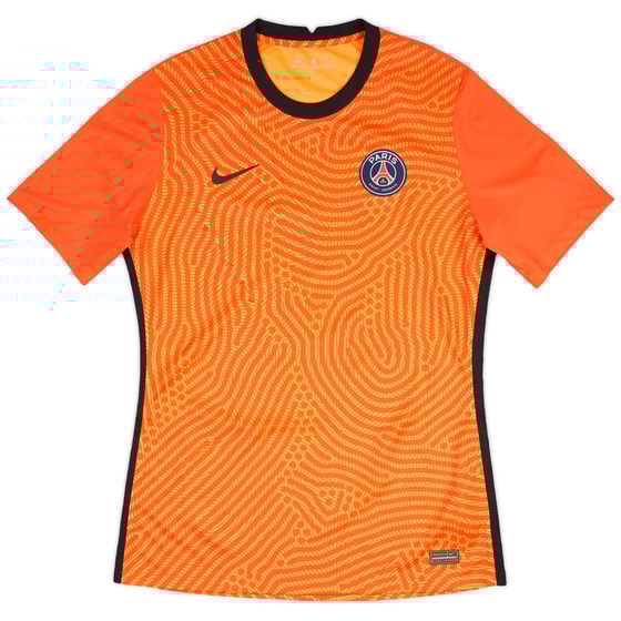 2020-21 Paris Saint-Germain Player Issue GK Home Shirt (XL)