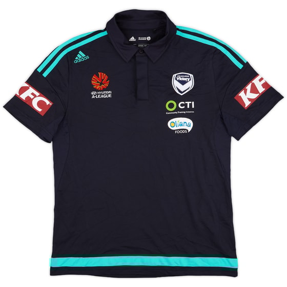 2015-16 Melbourne Victory adidas Polo Shirt - 8/10 - (M)