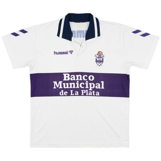 1993-95 Gimnasia y Esgrima La Plata Home Shirt - 6/10 - (L)