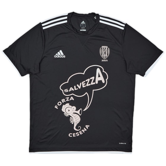 2010-11 Cesena adidas Training Shirt - 7/10 - (L/XL)